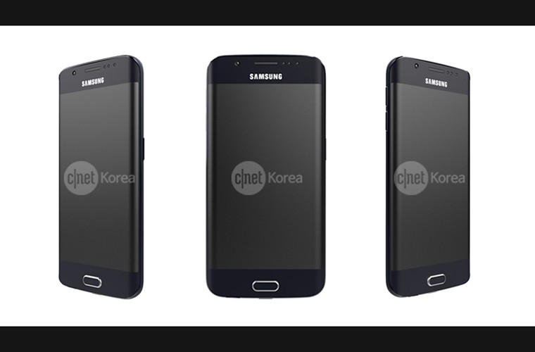 Hình ảnh chi tiét 2 cạnh cong của Samsung Galaxy S6 Edge